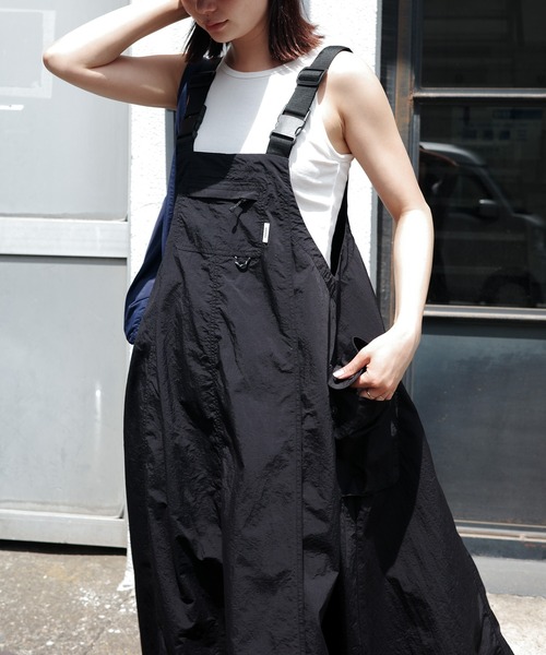 「ANME」 ノースリーブワンピース M ネイビー レディース_画像6