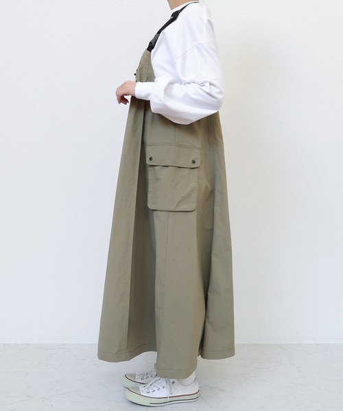 「ANME」 ノースリーブワンピース M ネイビー レディース_画像9