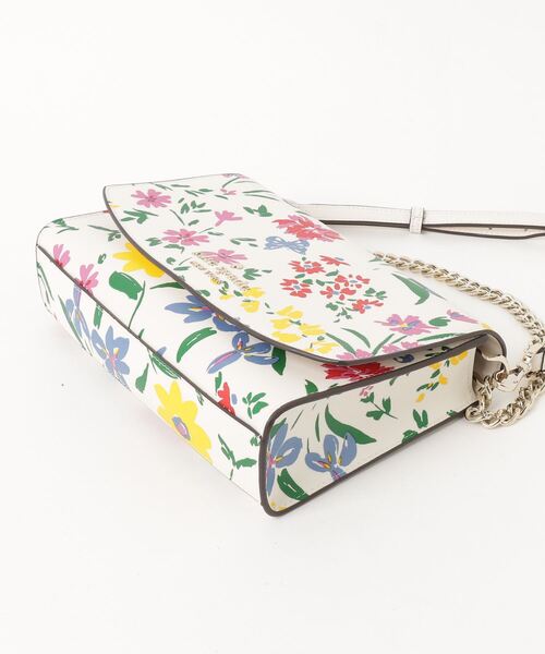 「kate spade new york」 花柄2WAYバッグ - ホワイト レディース_画像3