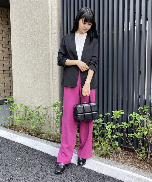 「MONO COMME CA」 2WAYバッグ FREE サックスブルー レディース_画像4