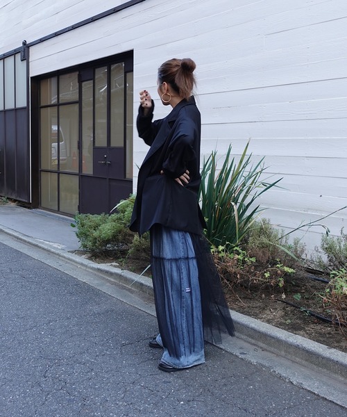 「TEEN BOOP」 ノースリーブワンピース FREE ブラック レディース_画像2