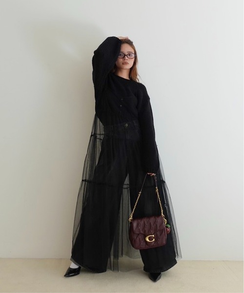 「TEEN BOOP」 ノースリーブワンピース FREE ブラック レディース_画像8