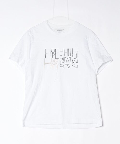 mina perhonen（ミナペルホネン） 半袖Tシャツ M ホワイト レディース
