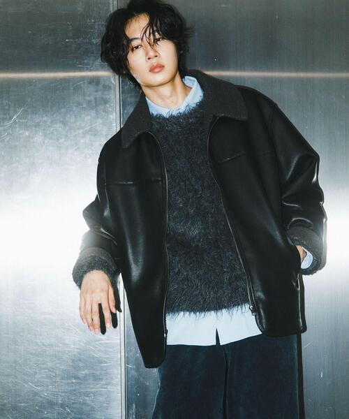 SENSE OF PLACE by URBAN RESEARCH ブルゾン アウター アソートボア