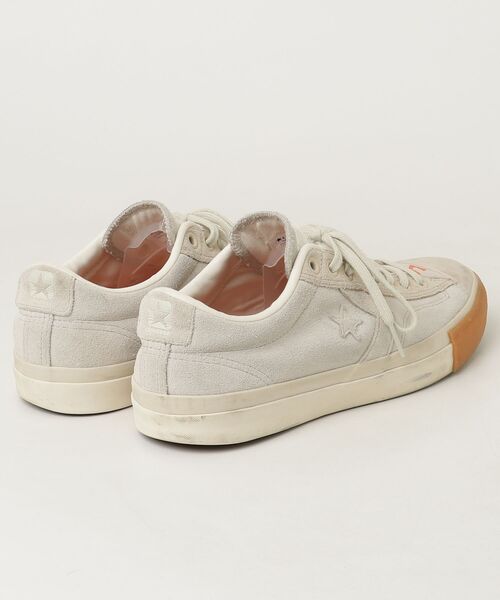 「BlackEyePatch」 ローカットスニーカー「CONVERSEコラボ」 29cm ベージュ メンズ_画像2