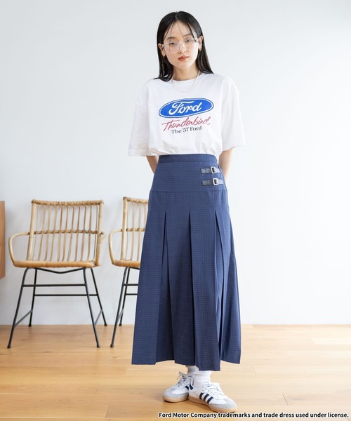「GOOD ROCK SPEED」 半袖Tシャツ FREE ダークグレー レディース_画像2
