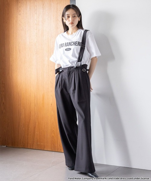 「GOOD ROCK SPEED」 半袖Tシャツ FREE ダークグレー レディース_画像7