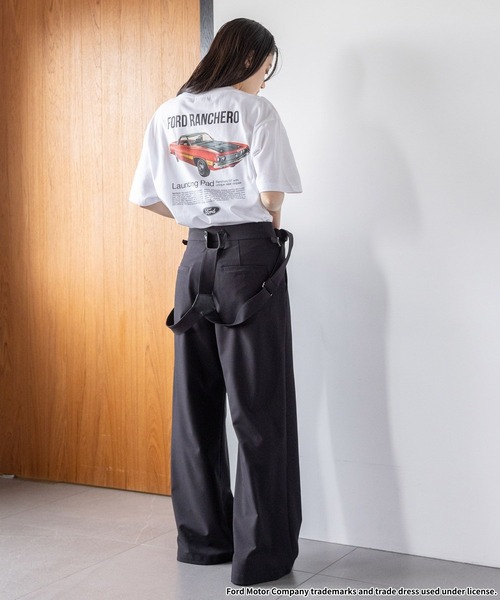 「GOOD ROCK SPEED」 半袖Tシャツ FREE ダークグレー レディース_画像8
