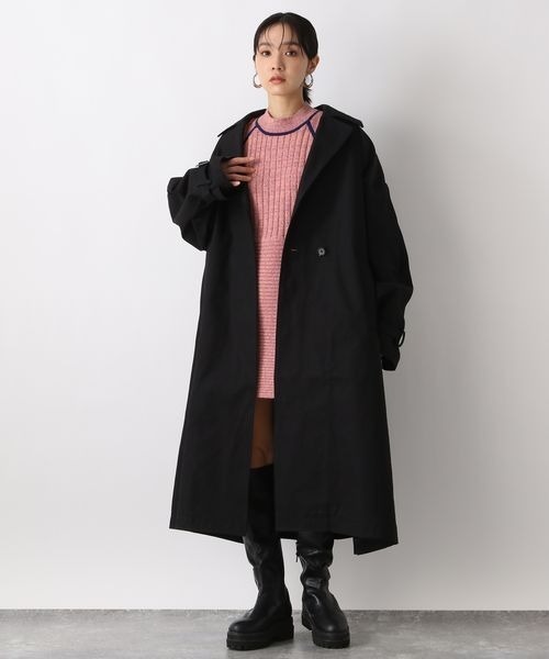 JEANASIS（ジーナシス） チェスターコート FREE ブラック レディース