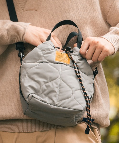 「KiU」 2WAYバッグ FREE ブラック レディース_画像3