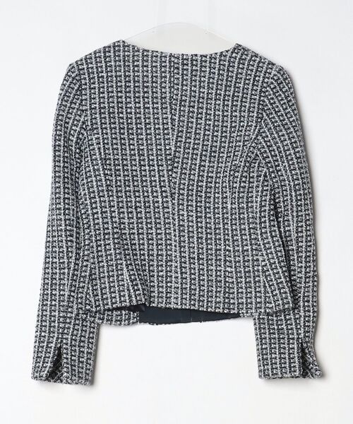 UNTITLED（アンタイトル） ツイードジャケット 1 ネイビー レディース
