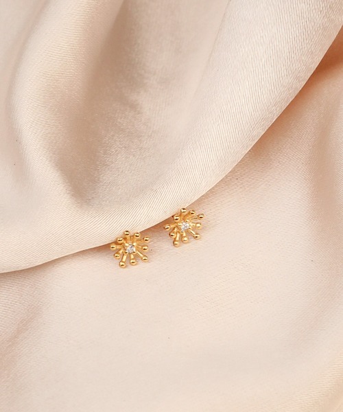 NOIR DE POUPEE（ノワールドプーペ） ピアス 「WEB限定」K18vermeil