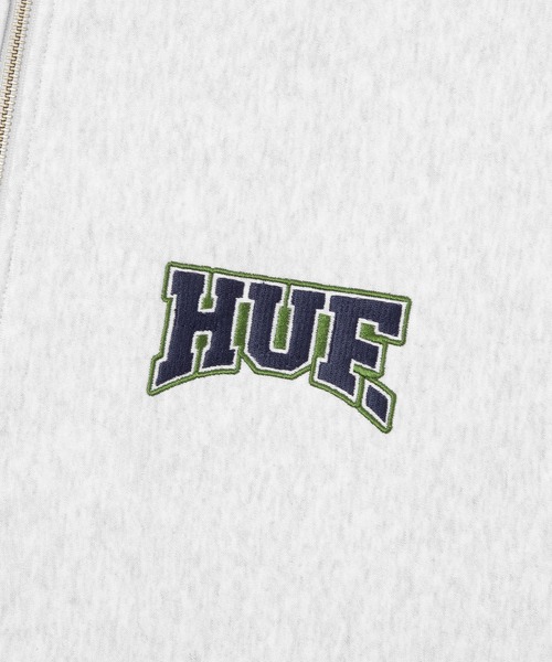 「HUF」 カーディガン LARGE アッシュグレー メンズ_画像8