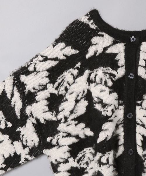 「JEANASIS」 ニットカーディガン FREE グレー系その他 レディース_画像5