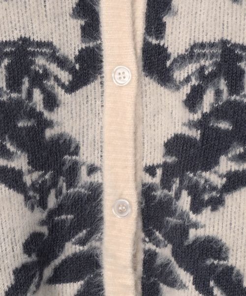 「JEANASIS」 ニットカーディガン FREE グレー系その他 レディース_画像9