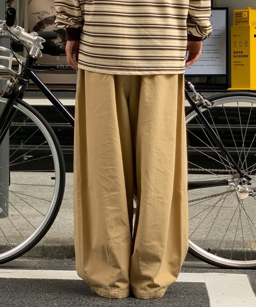 soyy.チノパンツ SCYE BASICS(サイベーシックス) Vintage Chino Cloth Military Patns
