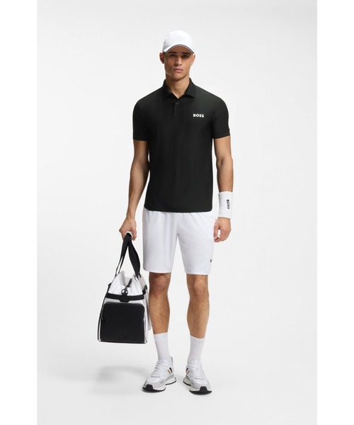 BOSS（HUGO BOSS） ポロシャツ ストライプジャージー スリムフィット