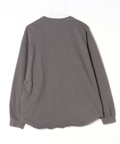 「The DUFFER of ST.GEORGE」 長袖Tシャツ X-LARGE チャコールグレー メンズ_画像2