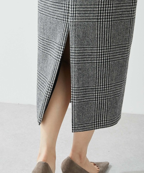 「Whim Gazette」 タイトスカート 38 ブラウン レディース_画像8