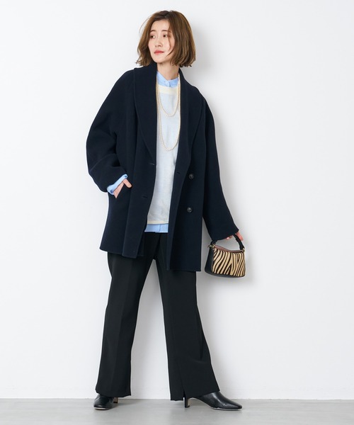 「MICA&DEAL」 長袖ニット FREE ライトグレー レディース_画像8