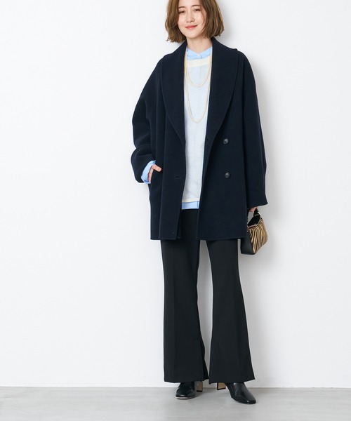 「MICA&DEAL」 長袖ニット FREE ライトグレー レディース_画像9