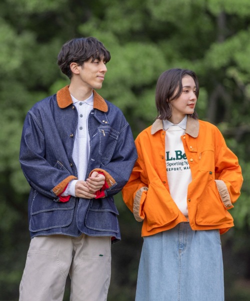 L.L.Bean（エルエルビーン） デニムジャケット gジャン 「JAPAN