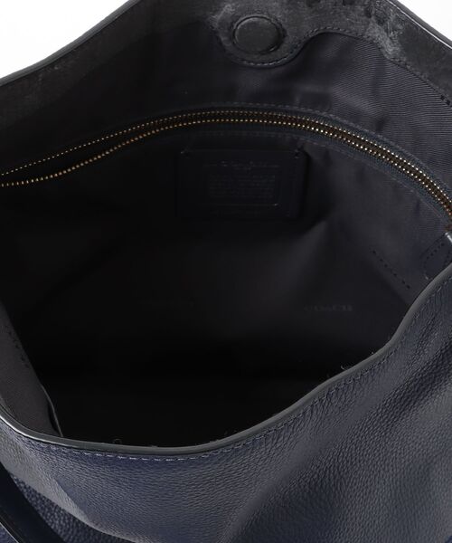 「COACH」 2WAYバッグ フリ- ブルー系その他 レディースの画像