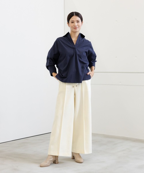 「Elura」 パンツ MEDIUM ベージュ レディース_画像9