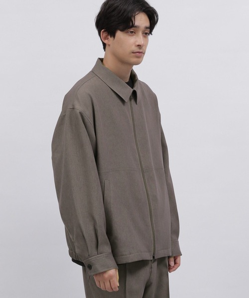 「LAKOLE」 ブルゾン MEDIUM ライトグリーン メンズ_画像3