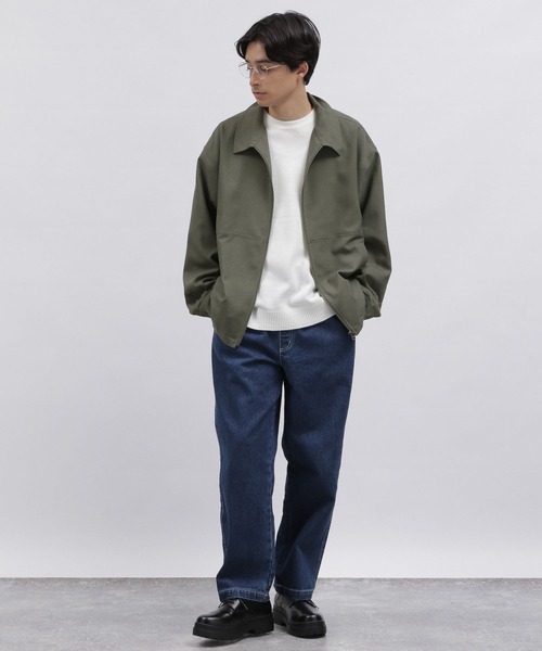 「LAKOLE」 ブルゾン MEDIUM ライトグリーン メンズ_画像5