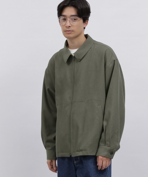 「LAKOLE」 ブルゾン MEDIUM ライトグリーン メンズ_画像7