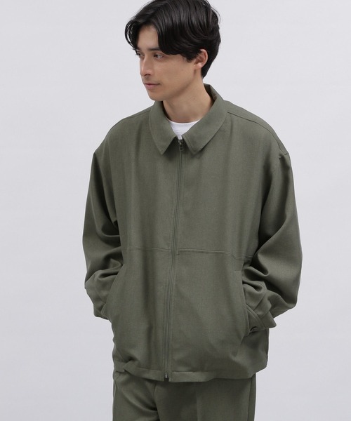 「LAKOLE」 ブルゾン MEDIUM ライトグリーン メンズ_画像8