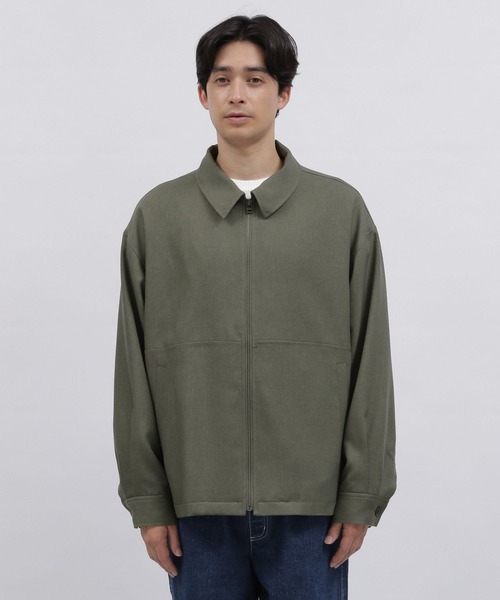 「LAKOLE」 ブルゾン MEDIUM ライトグリーン メンズ_画像9