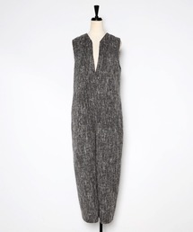 「Bonjour Sagan」 オールインワン FREE ブラック レディースの画像3