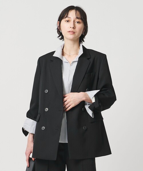 極美品✨ユナイテッドアローズ　ロングテーラードジャケット　ダブル　現行 UNITED ARROWS（ユナイテッドアローズ） ジャケット テーラード