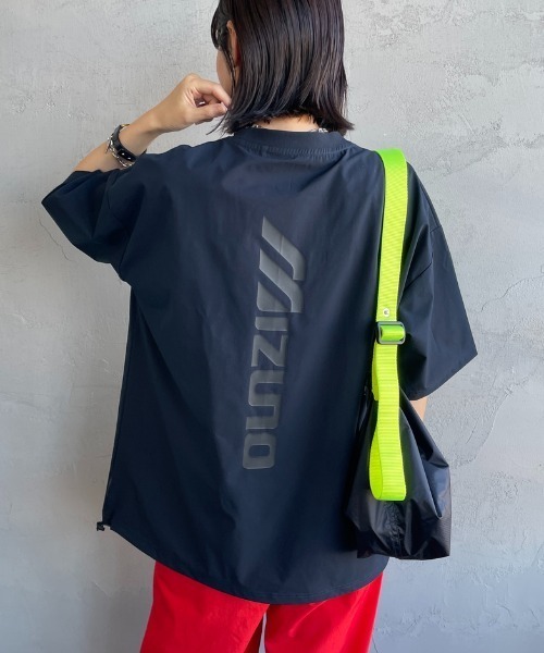 tシャツ 「MIZUNO/ミズノ」 別注 4WAYストレッチ バックプリントTシャツ「追加」 レディース メンズの画像