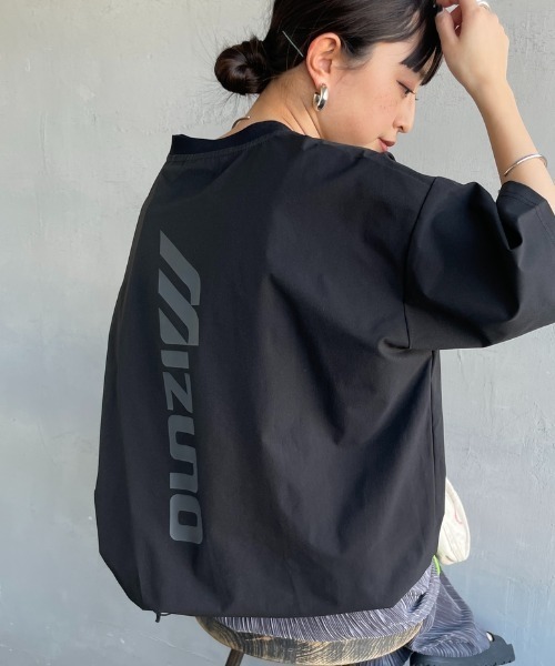 MIZUNO（ミズノ） tシャツ 別注 4WAYストレッチ バックプリントTシャツ