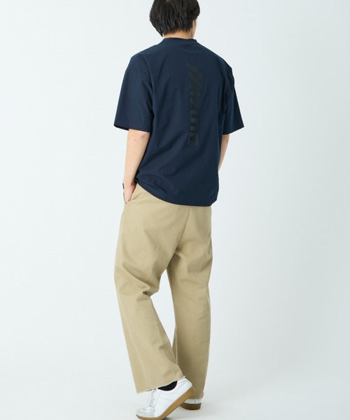 tシャツ 「MIZUNO/ミズノ」 別注 4WAYストレッチ バックプリントTシャツ「追加」 レディース メンズの画像