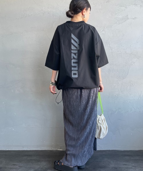 Mizuno ジェイテクト　ブラック シャツ ミズノ（MIZUNO）（メンズ）N-XT アイスタッチTシャツ 接触冷感