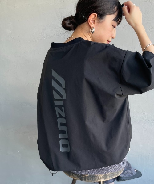 MIZUNO（ミズノ） tシャツ 別注 4WAYストレッチ バックプリントTシャツ