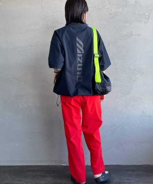 tシャツ 「MIZUNO/ミズノ」 別注 4WAYストレッチ バックプリントTシャツ「追加」 レディース メンズの画像