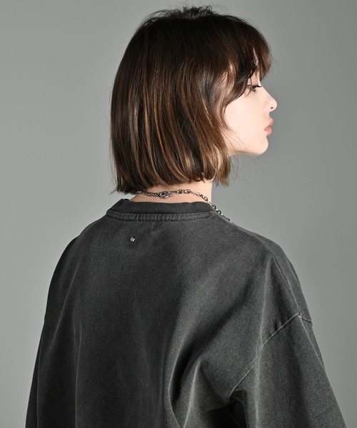 「ADRER」 半袖Tシャツ S ブラック メンズ_画像4