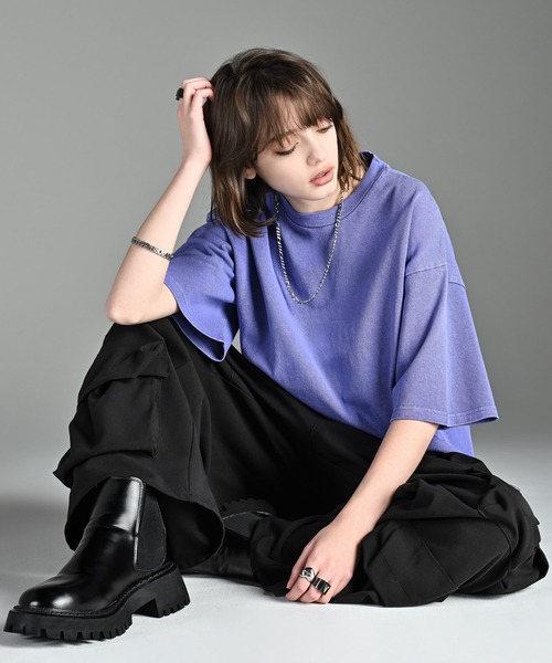 「ADRER」 半袖Tシャツ S ブラック メンズ_画像6