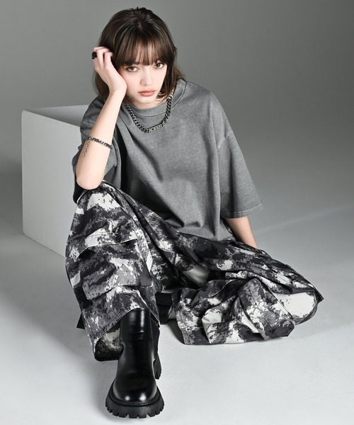 「ADRER」 半袖Tシャツ S ブラック メンズ_画像7