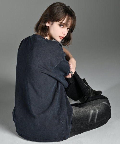 「ADRER」 半袖Tシャツ S ブラック メンズ_画像9
