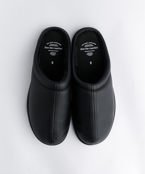 「foot the coacher」 サンダル 9 ブラック メンズ_画像3