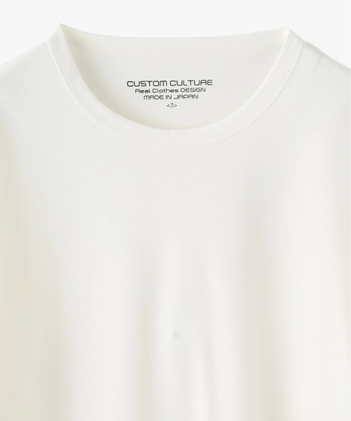 「CUSTOM CULTURE」 長袖Tシャツ 1 ベージュ メンズ_画像3
