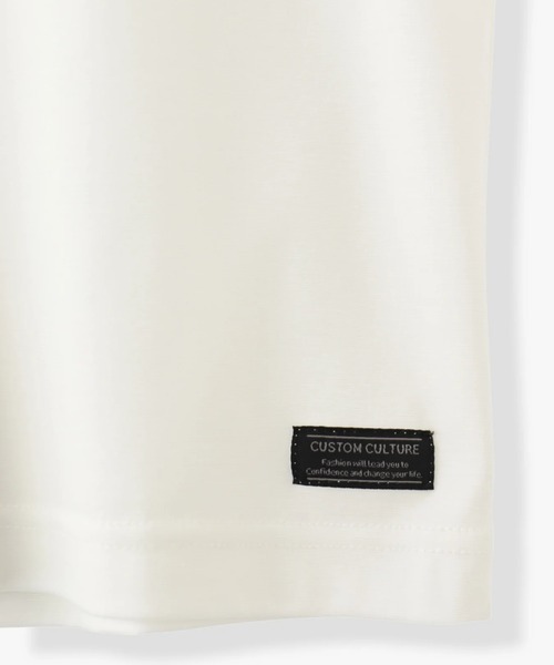 「CUSTOM CULTURE」 長袖Tシャツ 1 ベージュ メンズ_画像5