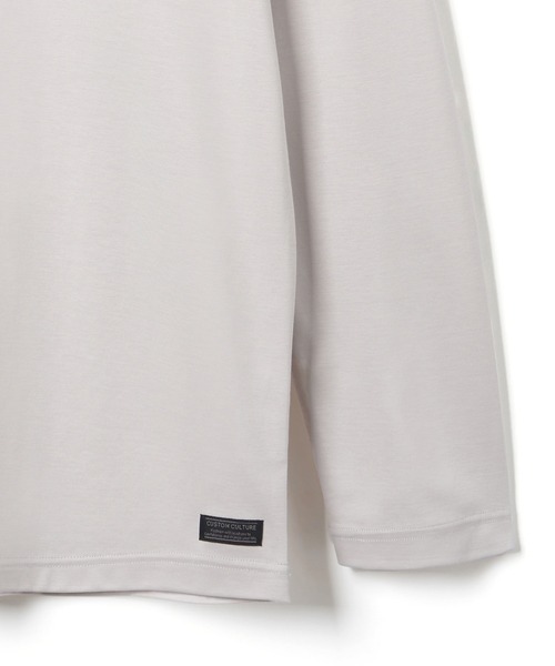 「CUSTOM CULTURE」 長袖Tシャツ 1 ベージュ メンズ_画像8