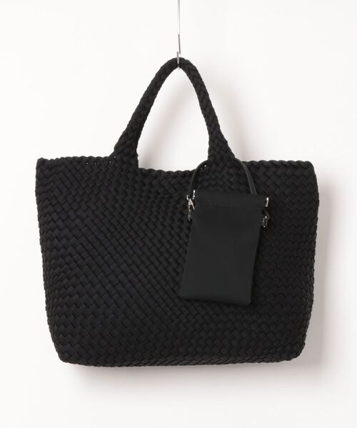 トートバッグ HERB/Intrecciato Middle Tote Bag with Pouch/ポーチ付きミドルトートバッグ レディース メンズの画像